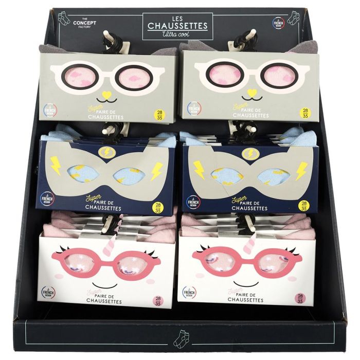 The Concept Factory Calcetines Infantiles Licorne Modelos Surtidos Unicornio Gato Superhéroe 3 The Concept Factory Calcetines Infantiles Licorne Modelos Surtidos Unicornio Gato Superhéroe 3