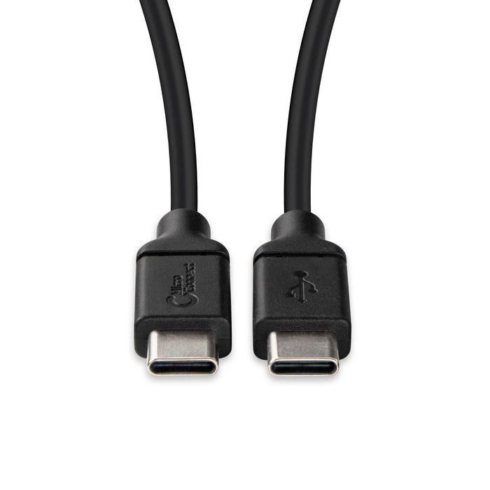 MicroConnect Cable USB-C a USB-C Negro 2m 60W Power Delivery 1