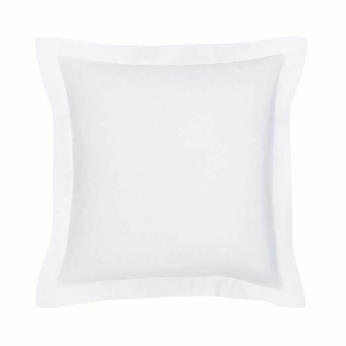 TODAY TOD3574643503022 Funda de Almohada Essential 100% Algodón Liso 63x63+5 cm Color Tiza