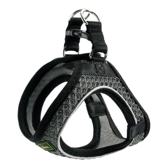 Hunter Arnés Hilo Comfort Malla 3D Ligero Transpirable Reflectante Talla S-M Cuello 48-55cm Pecho 52-58cm Antracita