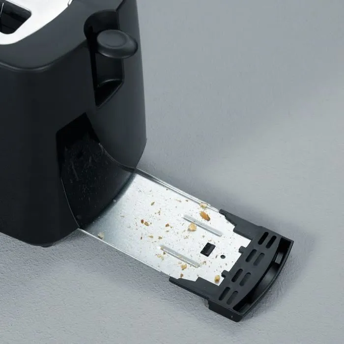 Severin AT2287 Tostadora para hasta 2 rebanadas, grado de dorado ajustable, color negro 1