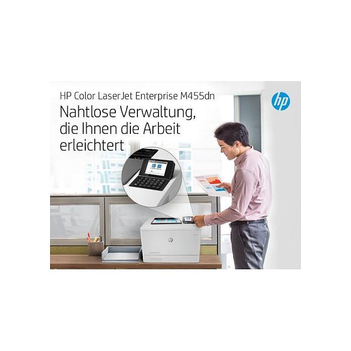 HP Color LaserJet Enterprise M455dn Impresora Láser Color Empresarial 27 ppm USB Ethernet Doble Cara Automática 6