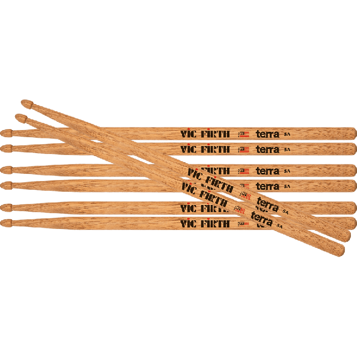Baquetas Vf American Classic® Terra 5A (Pack 4) 1 Baquetas Vf American Classic® Terra 5A (Pack 4) 1