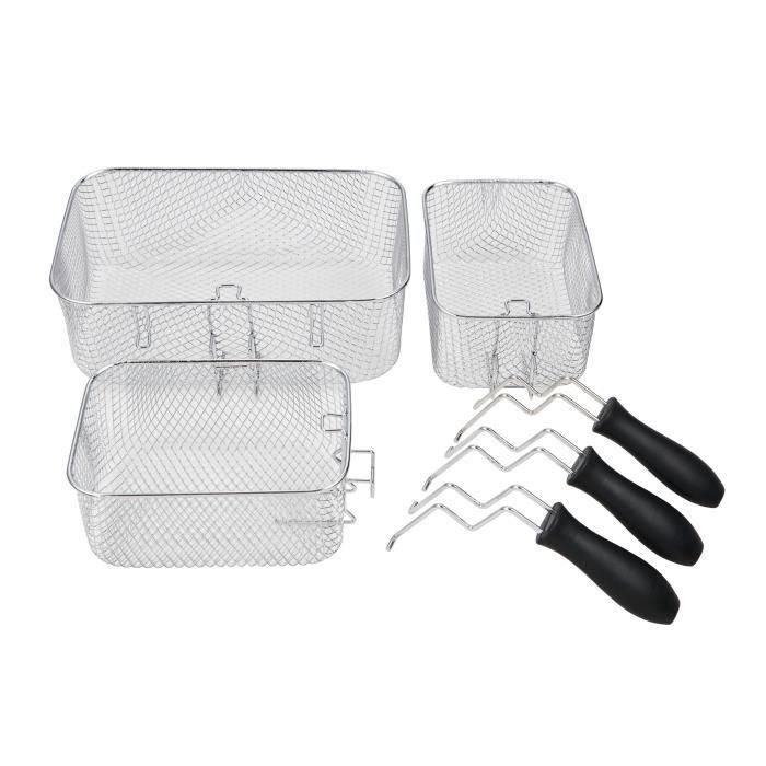 Continental Edison Freidora CEFR5IN3P 5 L 3 cestas 3