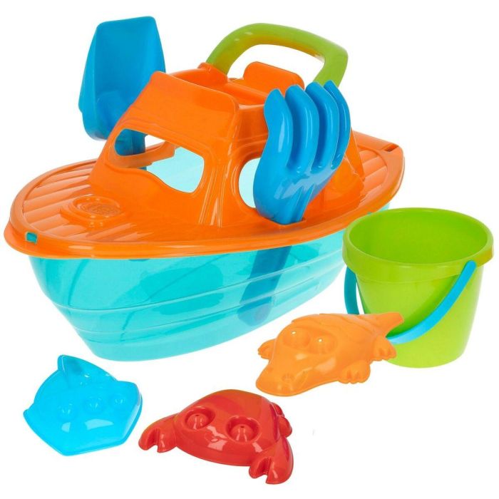 Set de Juguetes de Playa Colorbaby Polipropileno (10 Unidades) 1 Set de Juguetes de Playa Colorbaby Polipropileno (10 Unidades) 1