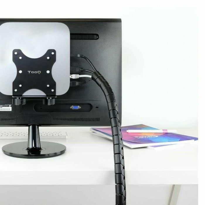 Organizador de Cables NANOCABLE 10.36.0003-BK Negro 3 m Ø 25 mm 2 Organizador de Cables NANOCABLE 10.36.0003-BK Negro 3 m Ø 25 mm 2