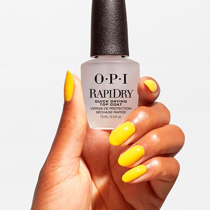 OPI RAPIDRY Top Coat Tratamiendo Secado Rápido Esmalte de Uñas Brillo y Resistencia 15 ml 2