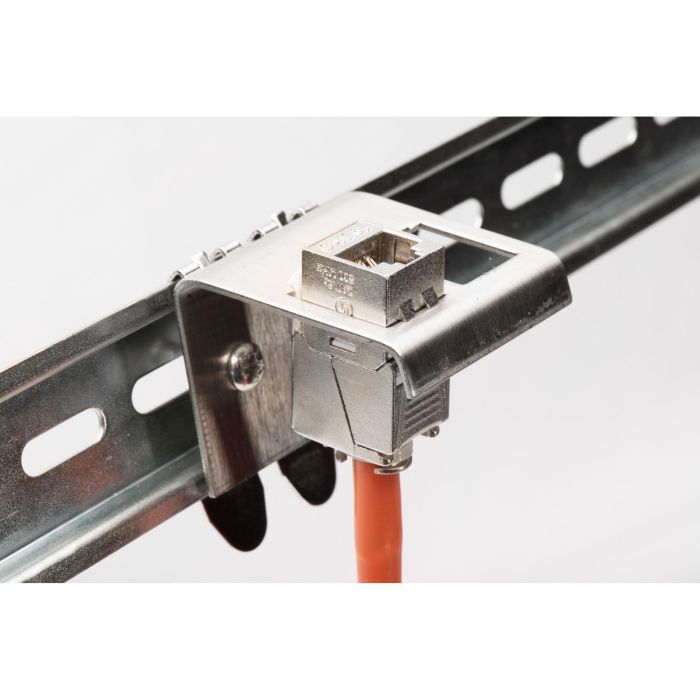 DIGITUS Hutschienenadapter für 1x Keystone Module 1 DIGITUS Hutschienenadapter für 1x Keystone Module 1