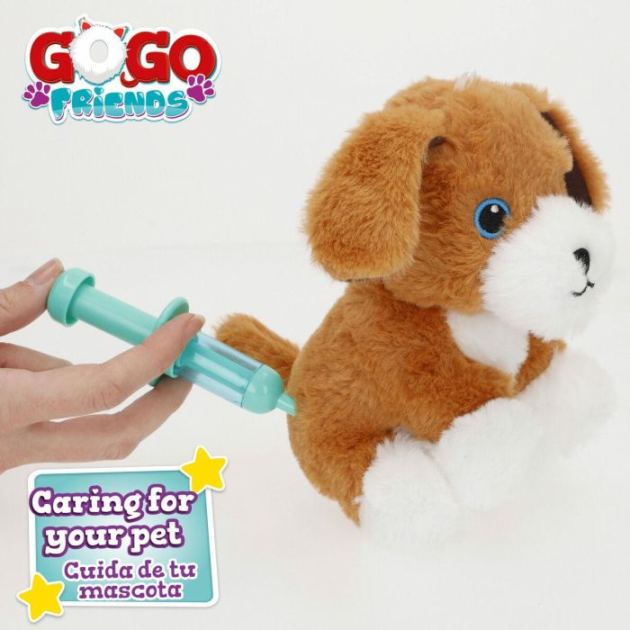 Peluche Colorbaby Felpa Plástico 10 x 17 x 9 cm (6 Unidades) 5 Peluche Colorbaby Felpa Plástico 10 x 17 x 9 cm (6 Unidades) 5