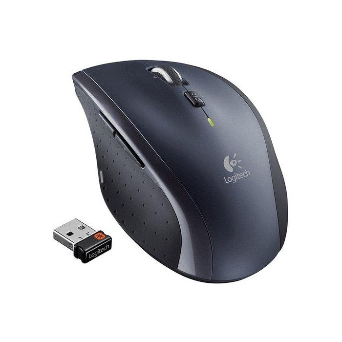 Logitech M705 Marathon Ratón Inalámbrico RF, 3 Años Batería, Desplazamiento Hiper-rápido, Ergonómico Windows/macOS/Chromebook