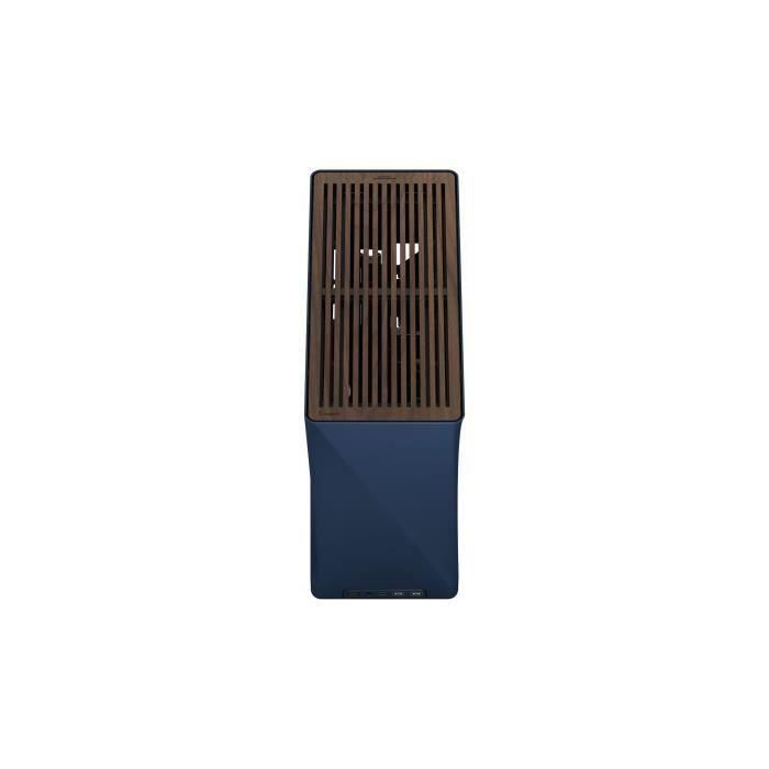 Fractal Design FRA7340172705840 Caja PC Era 2 Midnight Blue, m-ITX, 2 ventiladores 120mm, USB 3.1 Tipo C, tarjeta elevadora PCIe 4.0 2