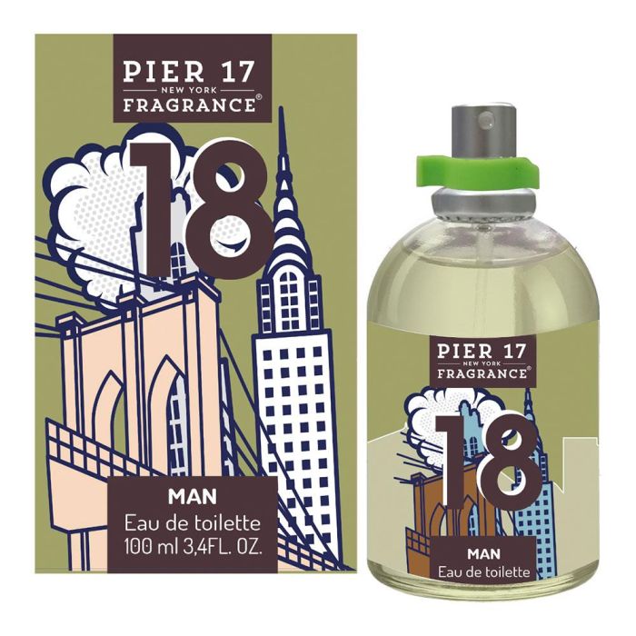 Eau de toilette pier 17 new york 18 100 ml caballero