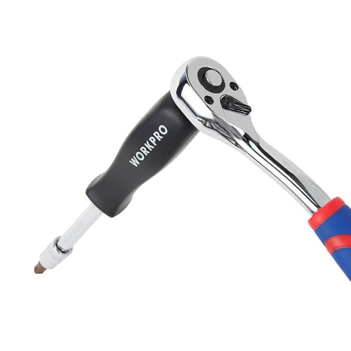 Workpro Juego Llaves Vaso 46 Piezas 1/4" Acero Aleación 3