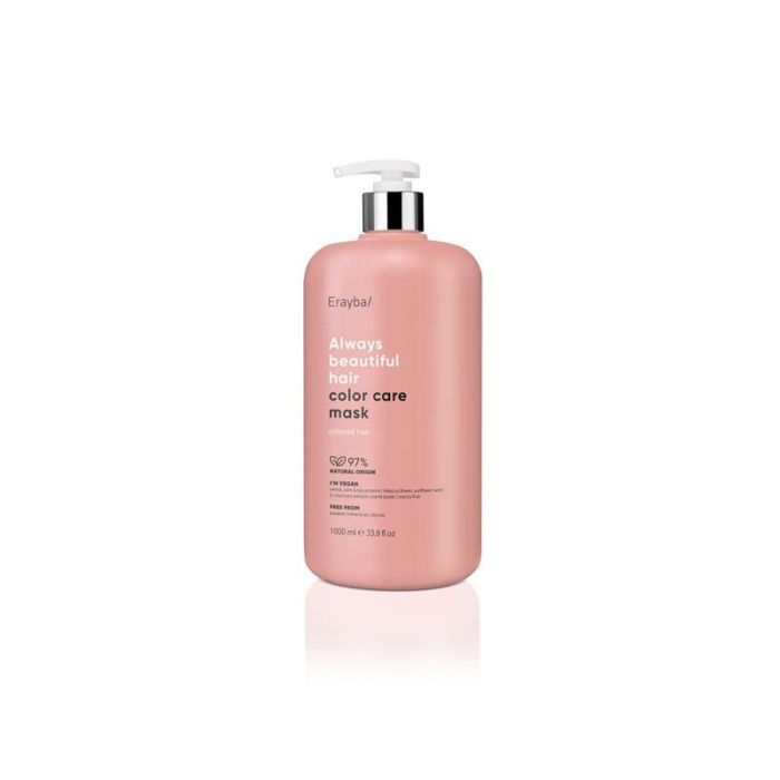 Erayba Mascarilla Protectora del Color Vegana con Activos Naturales para Cabello Coloreado Abh Color Care 1000 ml