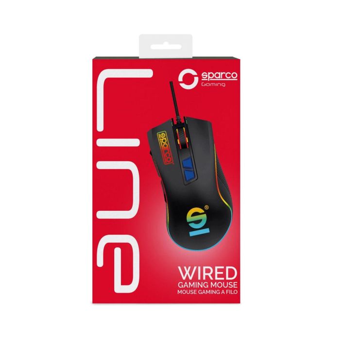 Ratón Gaming Sparco SPMOUSEPRO 1 Ratón Gaming Sparco SPMOUSEPRO 1