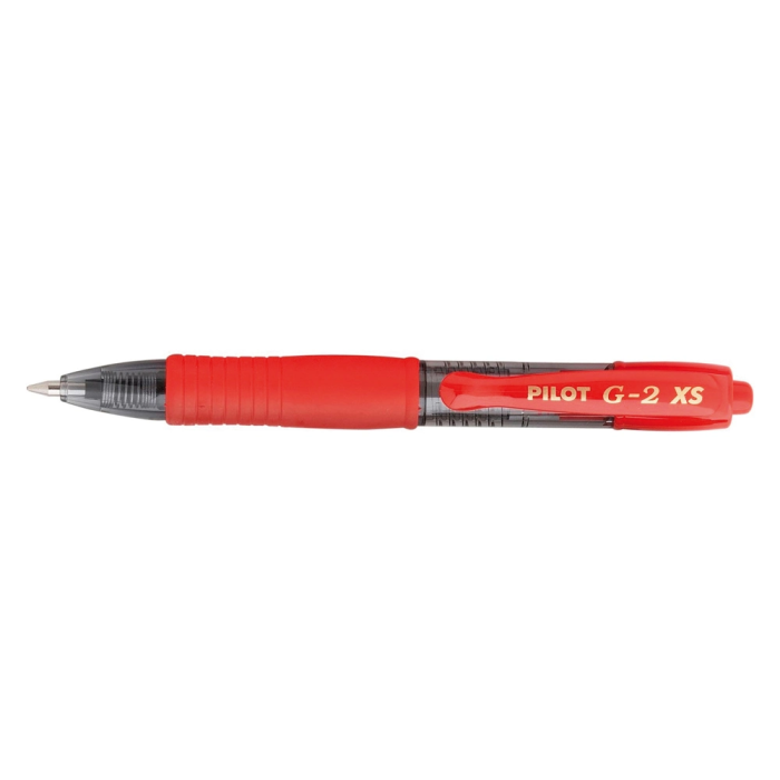Pilot G2 XS Pixie Roller Tinta de Gel Retráctil 0.7mm Rojo (Set de 12) (Set de 12) 1