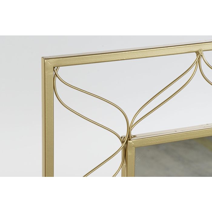 Espejo de pared DKD Home Decor Dorado 70,5 x 2 x 98 cm 1