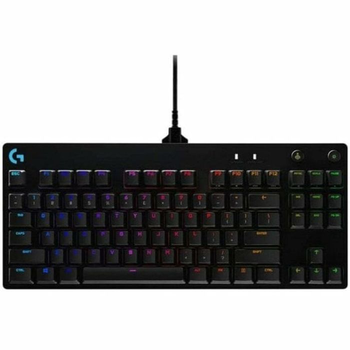 Teclado Gaming Logitech 920-010592 Negro Qwerty Español Qwerty Italiano