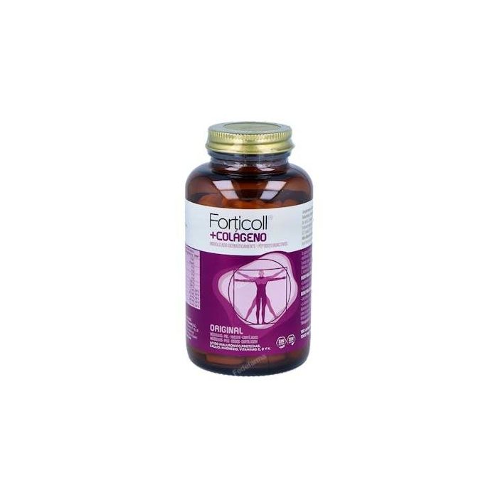 Forticoll Colágeno Bioactivo 180 Comprimidos - Mantiene Huesos, Músculos y Articulaciones Saludables con Vitaminas C, D3, K2 y Ácido Hialurónico