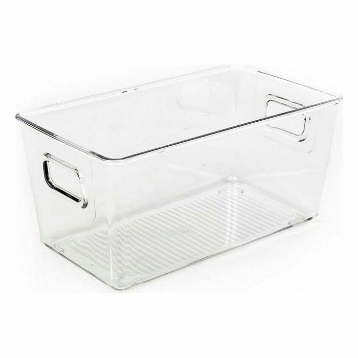 Cesta Multiusos Transparente 23.5 x 13.3 cm - Dem (18 Unidades) Cesta Multiusos Transparente 23.5 x 13.3 cm - Dem (18 Unidades)