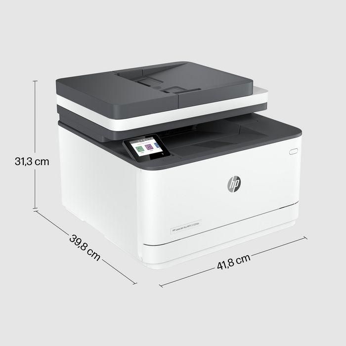 HP LaserJet Pro 3102FDN Multifunción Láser Monocromo Fax Dúplex Impresora Copiadora Escáner 33ppm 1200x1200dpi Ethernet 14