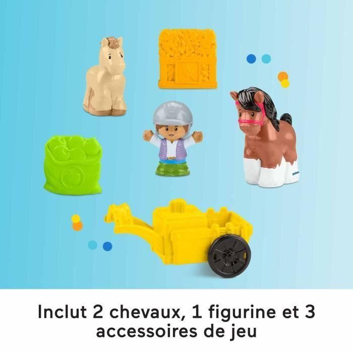 FISHER-PRICE Little People-La cuadra de los Merry Horses con 6 elementos - Fisher-Price - HWR84 4 FISHER-PRICE Little People-La cuadra de los Merry Horses con 6 elementos - Fisher-Price - HWR84 4