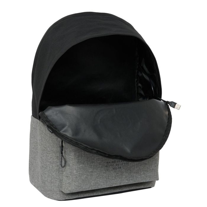 Mochila para Portátil Eckō Unltd. Rhino Negro Gris