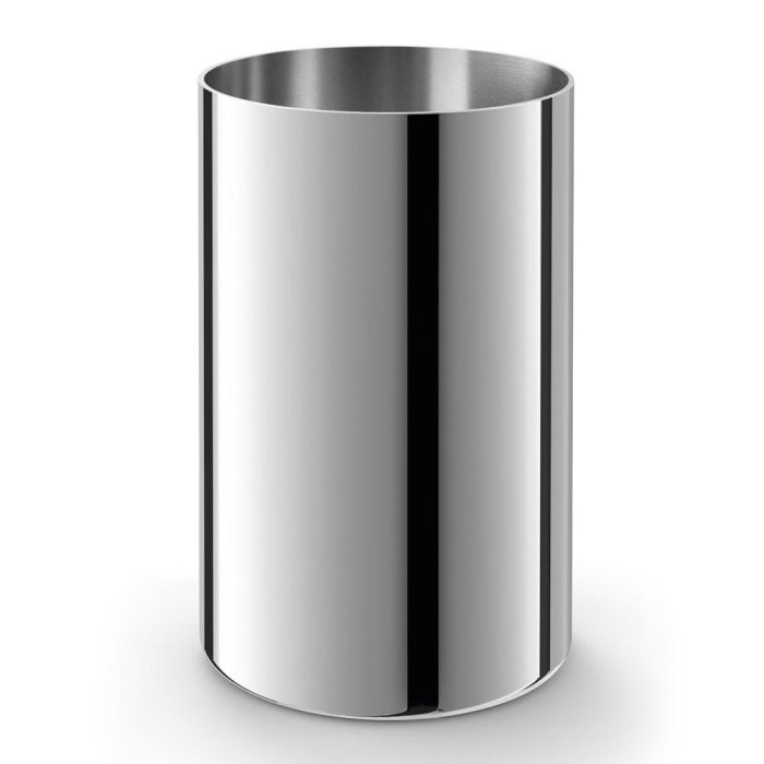 Zack Vaso Cupa de Acero Inoxidable - 10 cm de Altura, 6.5 cm de Diámetro