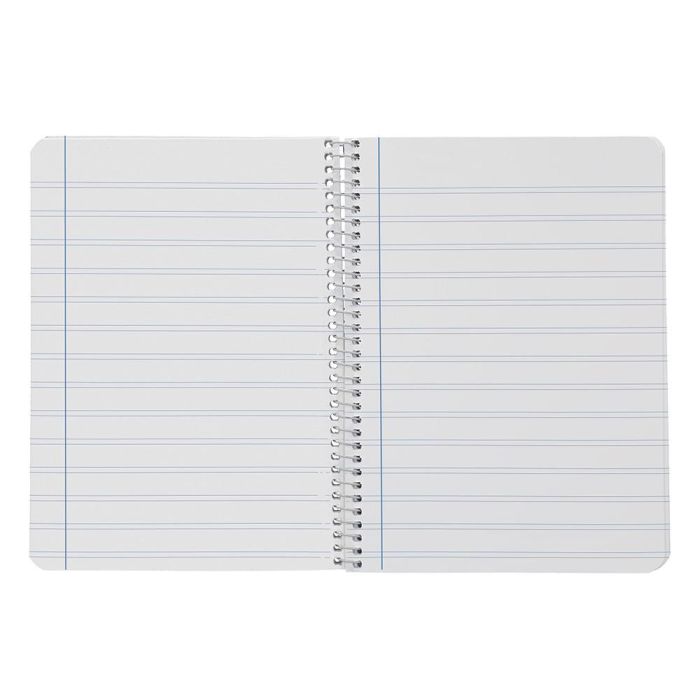 Cuaderno Espiral Liderpapel Din A5 Smart Tapa Blanda 80H 75 gr Rayado Montessori 5 mm Colores Surtidos 5 unidades 7 Cuaderno Espiral Liderpapel Din A5 Smart Tapa Blanda 80H 75 gr Rayado Montessori 5 mm Colores Surtidos 5 unidades 7