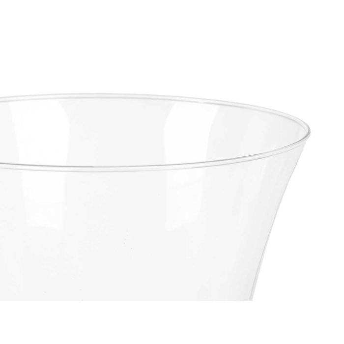 Jarrón de Cristal Boca Ancha 26 cm Giftdecor - Transparente (6 Unidades) 3 Jarrón de Cristal Boca Ancha 26 cm Giftdecor - Transparente (6 Unidades) 3