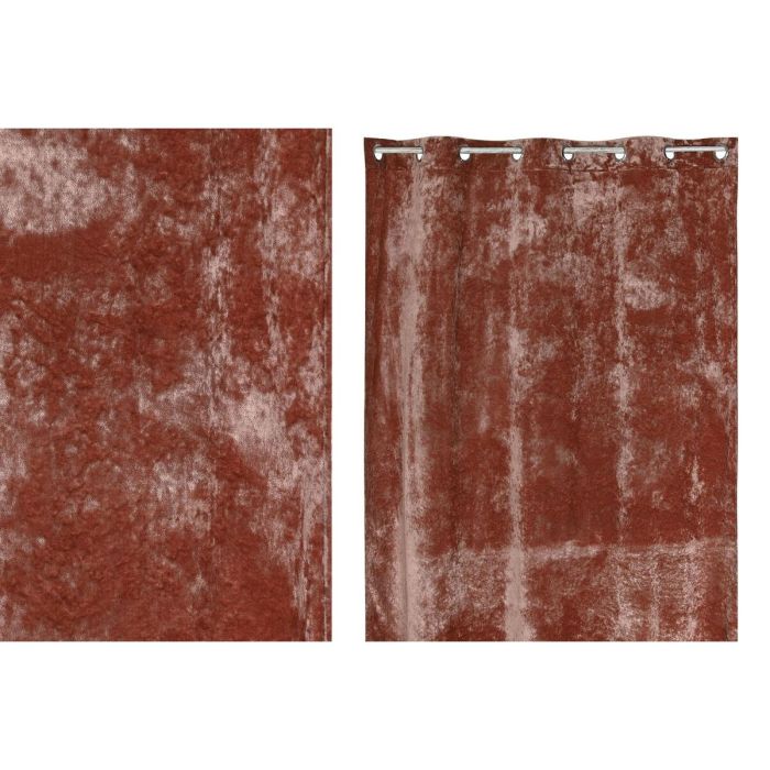 Cortina Urban DKD Home Decor Rosa Palo 260 x 140 cm