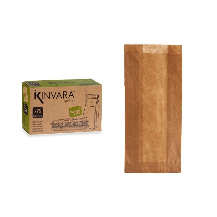 Kinvara Bolsa Papel Baguette 20 Unidades 10x34.5 cm (Set de 28) 3