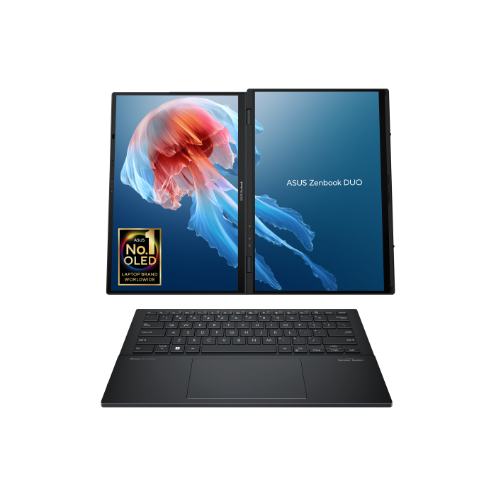 ASUS Zenbook Duo OLED UX8406MA-QL396W - Portátil 14" WUXGA, Intel Core Ultra 9 185H, 32GB RAM, 1TB SSD, Arc Graphics, Windows 11 Home, Gris Tintero - Teclado QWERTY español 1 ASUS Zenbook Duo OLED UX8406MA-QL396W - Portátil 14" WUXGA, Intel Core Ultra 9 185H, 32GB RAM, 1TB SSD, Arc Graphics, Windows 11 Home, Gris Tintero - Teclado QWERTY español 1