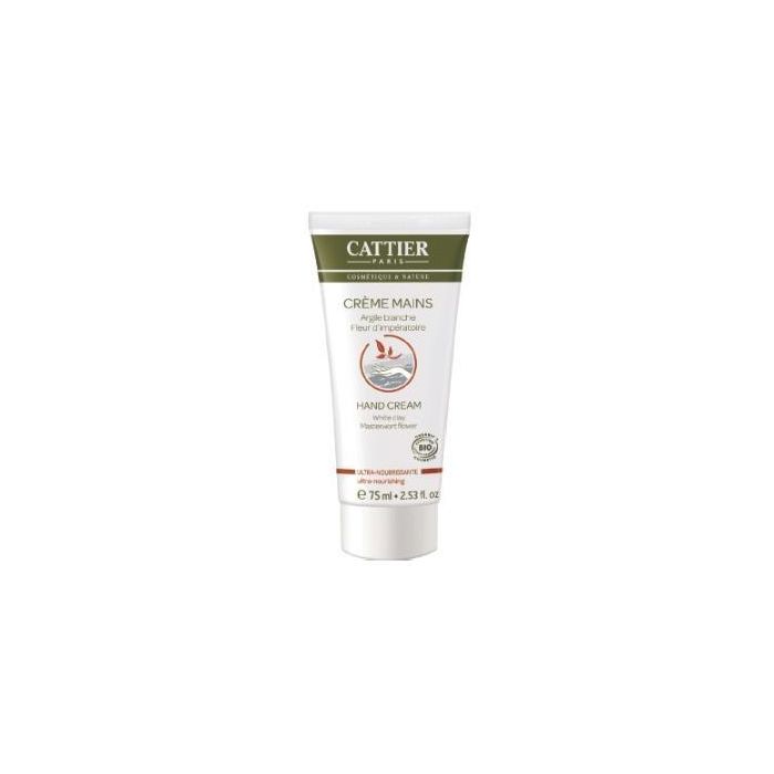 CATTIER Crema Manos Ultra Nutritiva y Calmante 75ml – Protege y Suaviza Piel Seca ECOCERT