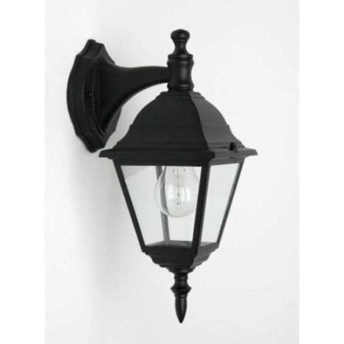 Brilliant Aplique empotrable de exterior Newport E27 1x60W IP23 Negro - Metal y Cristal 5 Brilliant Aplique empotrable de exterior Newport E27 1x60W IP23 Negro - Metal y Cristal 5