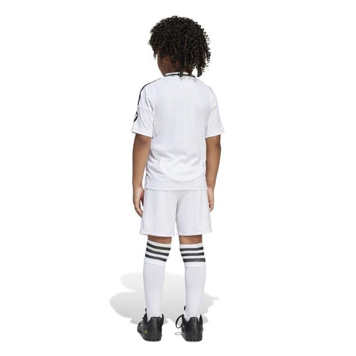 Set Equipación de Fútbol para Niños Adidas Real Madrid 24/25 Home Multicolor 1 Set Equipación de Fútbol para Niños Adidas Real Madrid 24/25 Home Multicolor 1