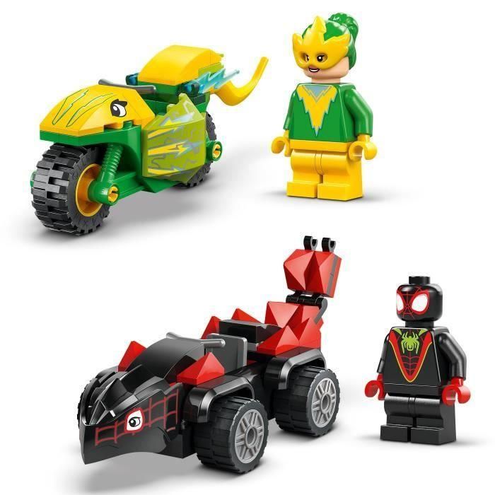 Juego de construccion spin y electro: duelo de vehículos dinosaurio lego spidey 3 Juego de construccion spin y electro: duelo de vehículos dinosaurio lego spidey 3