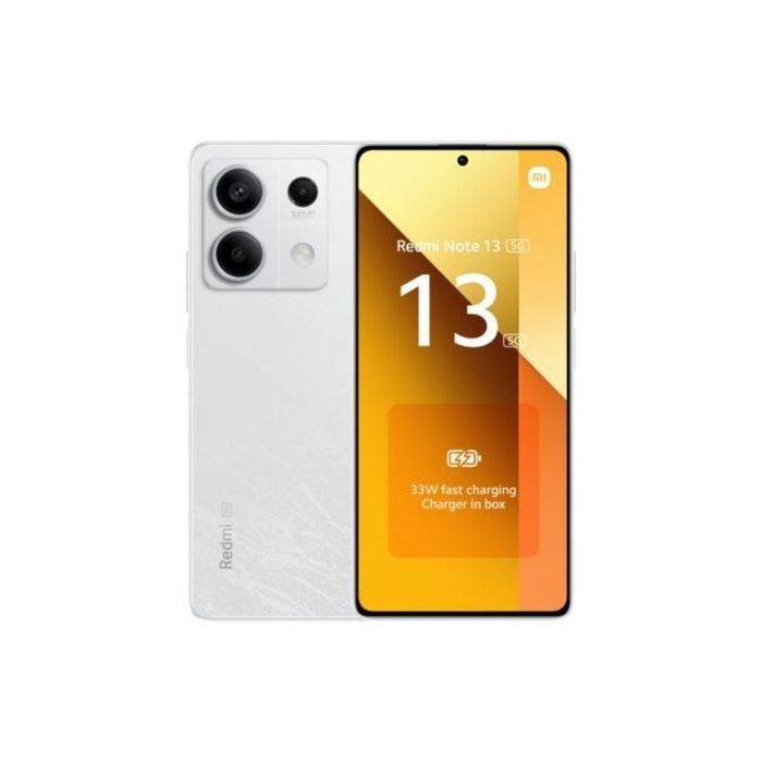 Smartphone Xiaomi Redmi Note 13 8GB/ 256GB/ 6.67"/ 5G/ Blanco Smartphone Xiaomi Redmi Note 13 8GB/ 256GB/ 6.67"/ 5G/ Blanco