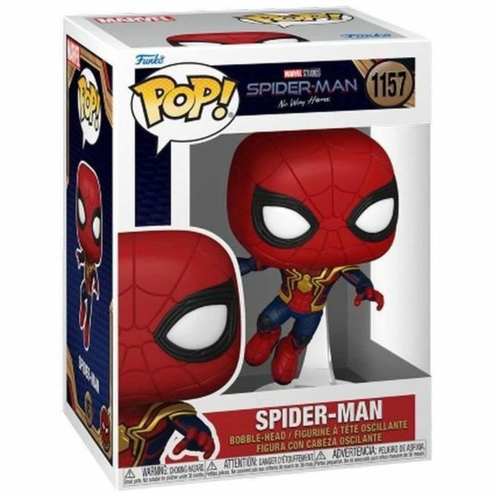 Funko Pop! Marvel Studios Spider-Man Sin Camino a Casa Cabeza Oscilante Figura 9 cm FUN0889698676069 Unisex 3 Funko Pop! Marvel Studios Spider-Man Sin Camino a Casa Cabeza Oscilante Figura 9 cm FUN0889698676069 Unisex 3
