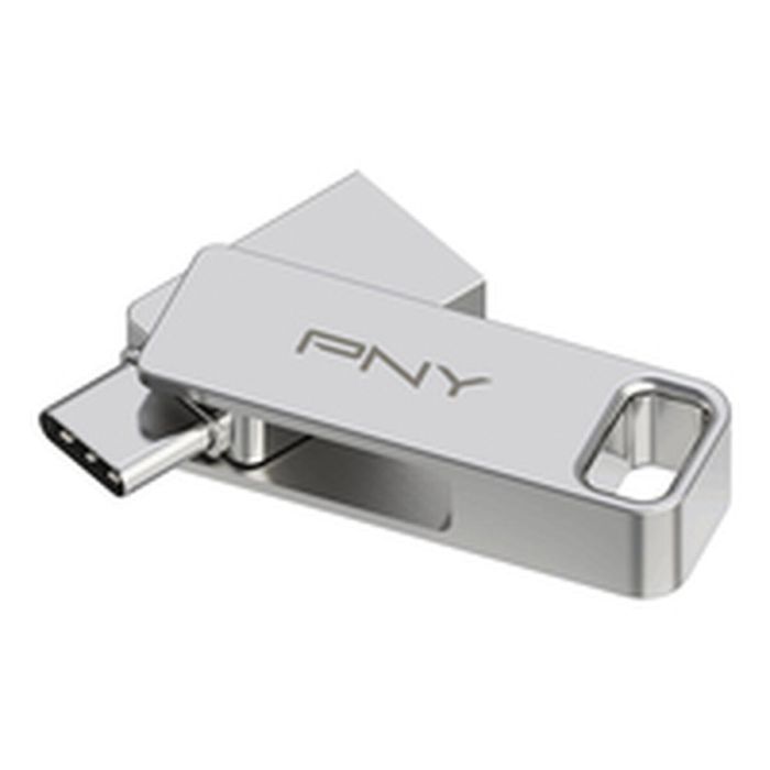 PNY DUO LINK Unidad Flash USB 128 GB Dual USB-A y USB-C 3.2 Gen 1 Giratoria - 200 MB/s Acero Inoxidable 11 PNY DUO LINK Unidad Flash USB 128 GB Dual USB-A y USB-C 3.2 Gen 1 Giratoria - 200 MB/s Acero Inoxidable 11