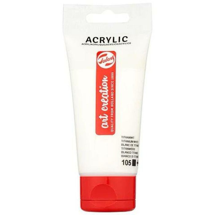 Pintura acrílica Talens Blanco 75 ml (3 Unidades) 1