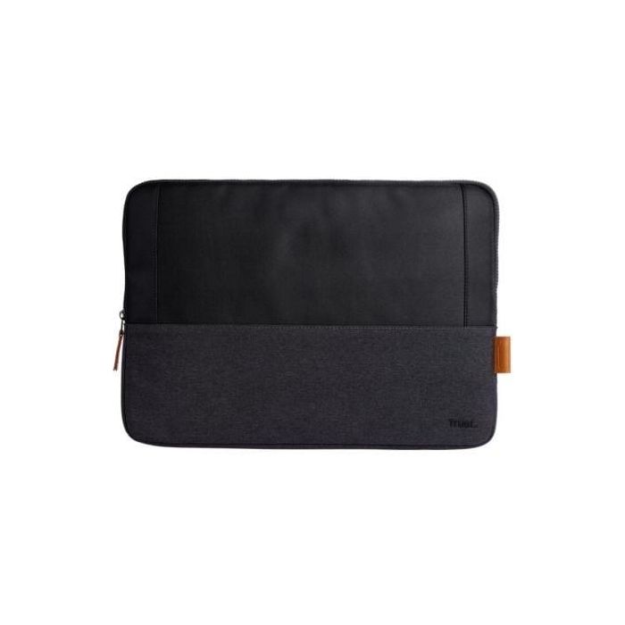 Funda Trust Lisboa para Portátiles hasta 16"/ Negra Funda Trust Lisboa para Portátiles hasta 16"/ Negra