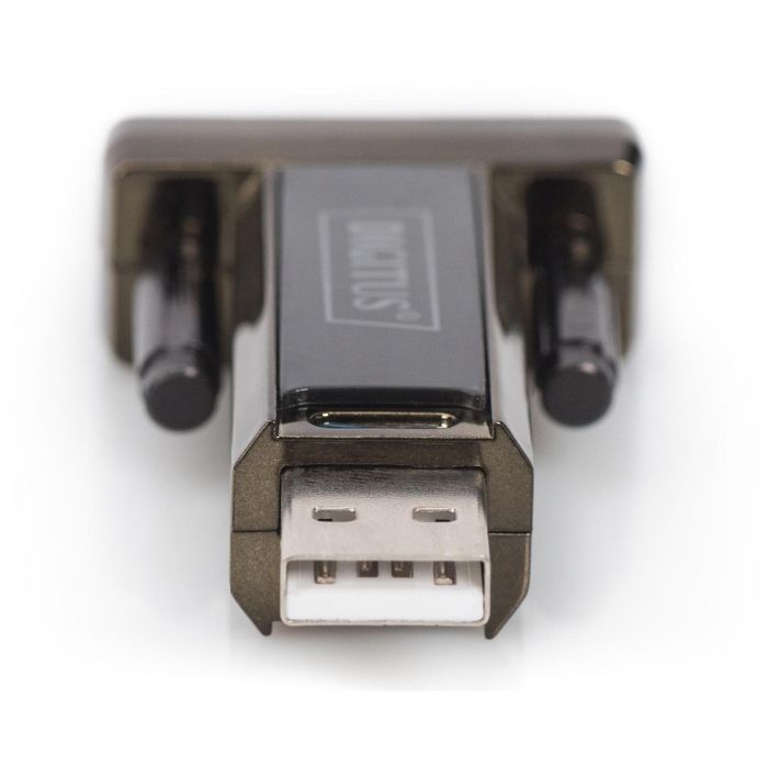 Digitus Convertidor Adaptador USB 2.0 a RS232 Serie DSUB 9M con Chipset FTDI y Cable USB-A de 80cm para PC 2 Digitus Convertidor Adaptador USB 2.0 a RS232 Serie DSUB 9M con Chipset FTDI y Cable USB-A de 80cm para PC 2