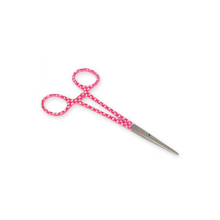 Pinza Hemostática Recta Fantasy Corazones 16 cm - Acero Inoxidable Pinza Hemostática Recta Fantasy Corazones 16 cm - Acero Inoxidable