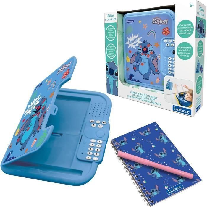 Lexibook Cuaderno Diario Secreto Electrónico Disney Stitch con Código, Luces y Sonido - 24,1x6,5x18 cm 0 Lexibook Cuaderno Diario Secreto Electrónico Disney Stitch con Código, Luces y Sonido - 24,1x6,5x18 cm 0