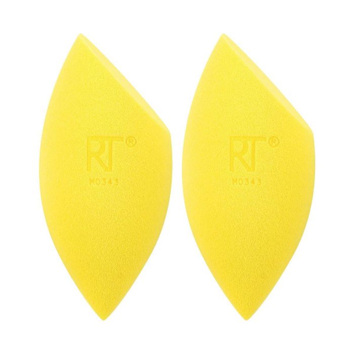 Real Techniques MIRACLE concealer sponge duo, Esponja de Maquillaje para Corrector, Doble Punta Fina, 100% Vegana, Sin Látex, 2 unidades 2