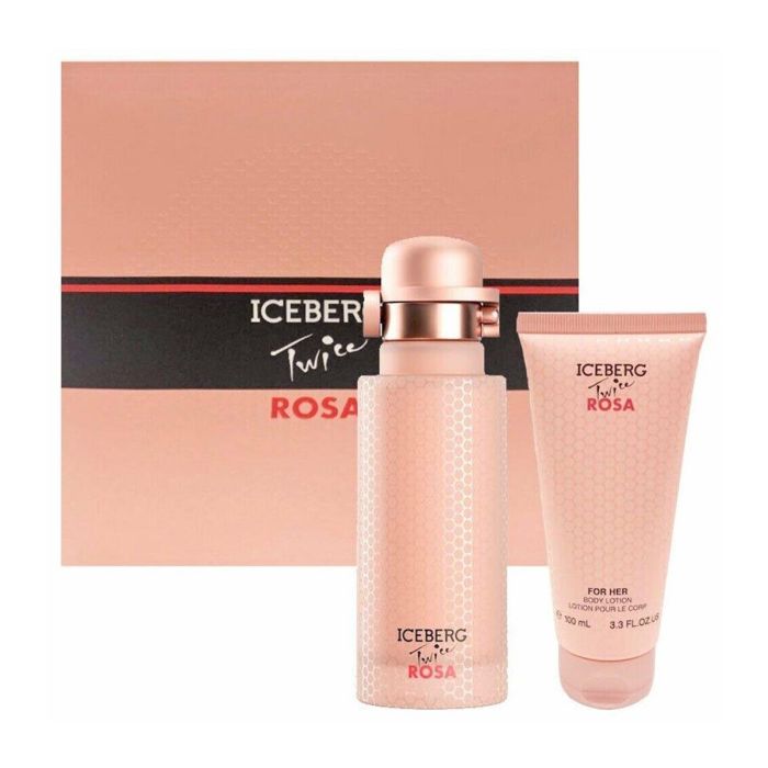 Iceberg Twice rosa eau de toilette 125 ml vaporizador + locion perfumada corporal 100 ml