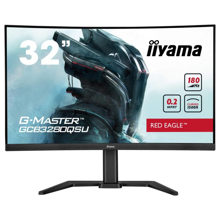Iiyama GCB3280QSU-B2 Monitor 32" VA Curvo 1500R 180Hz Dual QHD Mate 0.2ms 1