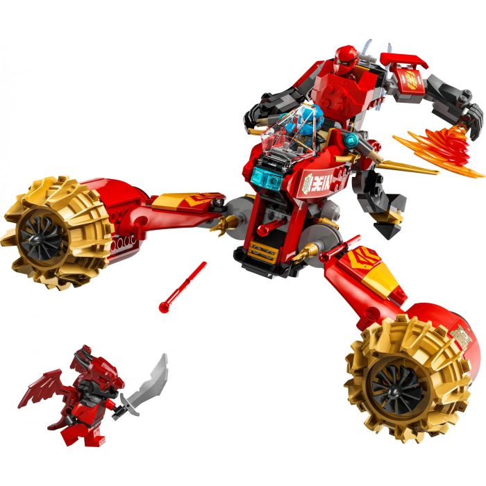LEGO 71830 Ninjago Moto-Meca de la Tormenta de Kai | Juguete de Construcción 2 en 1: Meca y Moto de Nya | Set +7 años 1 LEGO 71830 Ninjago Moto-Meca de la Tormenta de Kai | Juguete de Construcción 2 en 1: Meca y Moto de Nya | Set +7 años 1