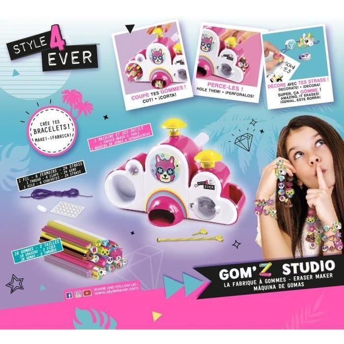 CANAL TOYS - Gom'z Studio - La Fabrique a Gommes - Crea tus encías 4 CANAL TOYS - Gom'z Studio - La Fabrique a Gommes - Crea tus encías 4